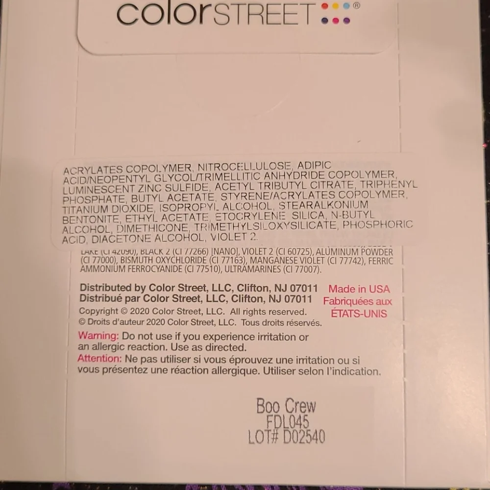 Color Street Boo Crew Glow in Dark NEW Set 👻 - Picture 3 of 5